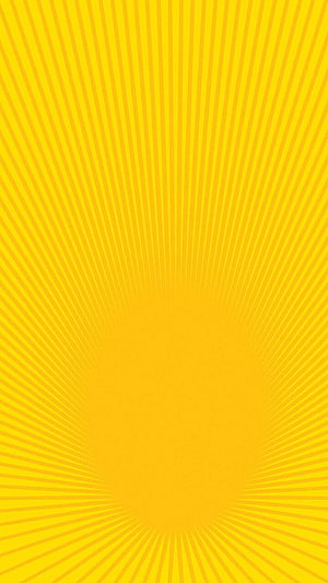 Vibrant Yellow Sunburst Radial Rays Minimalist Abstract Background HD phone wallpaper
