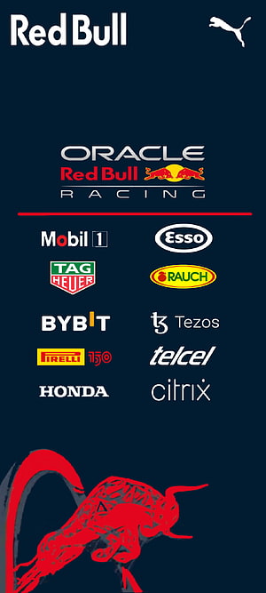 Oracle Red Bull Racing Formula 1 Team Sponsor Logos and Branding HD phone wallpaper