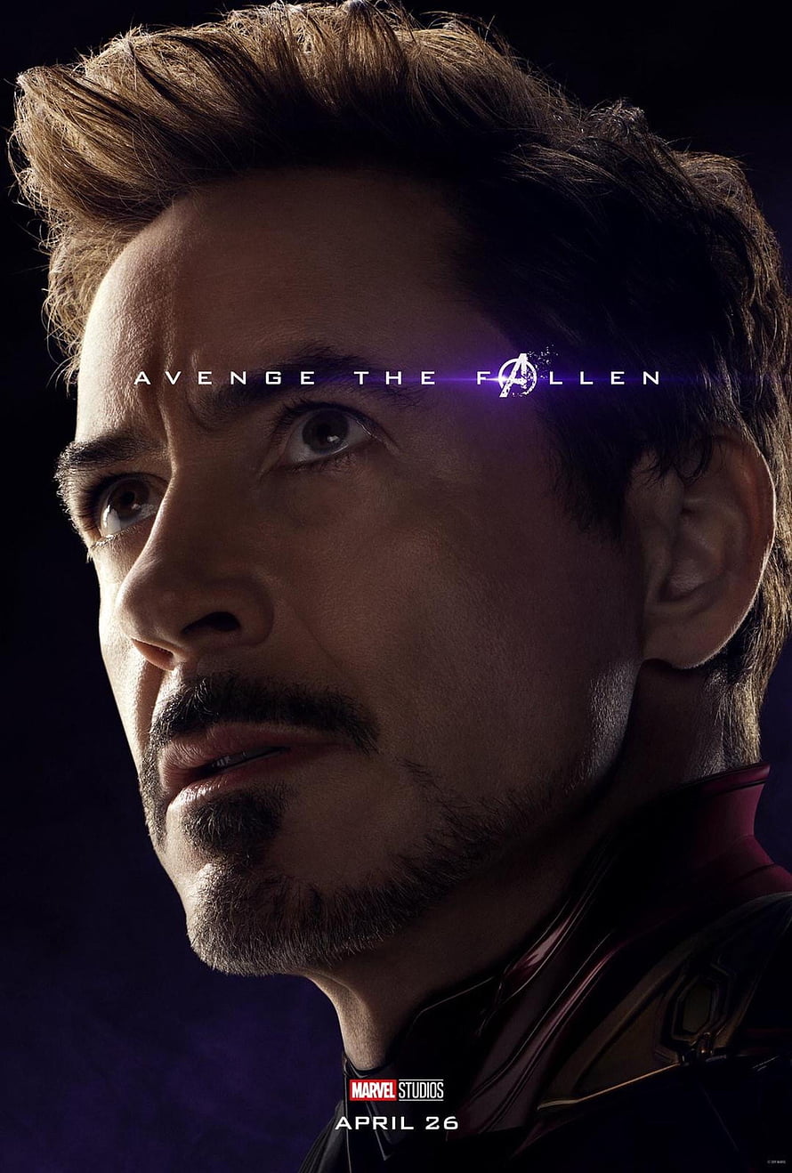 Tony Stark Iron Man Avengers Endgame Character Poster HD phone wallpaper