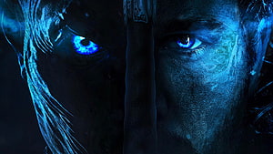 Night King and Jon Snow Face Off in Game of Thrones HD wallpaper