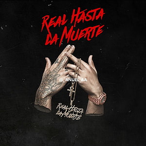 Anuel AA Real Hasta La Muerte Album Cover Artwork HD phone wallpaper