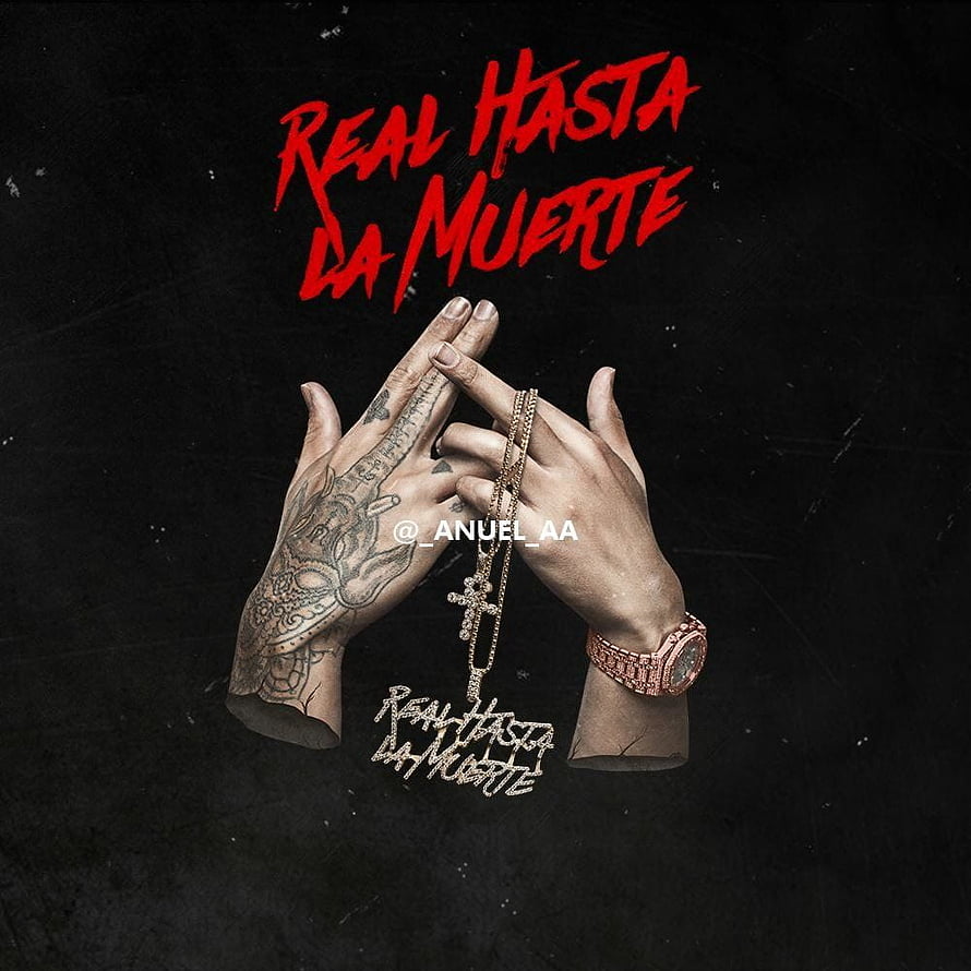 Anuel AA Real Hasta La Muerte Album Cover Artwork HD phone wallpaper
