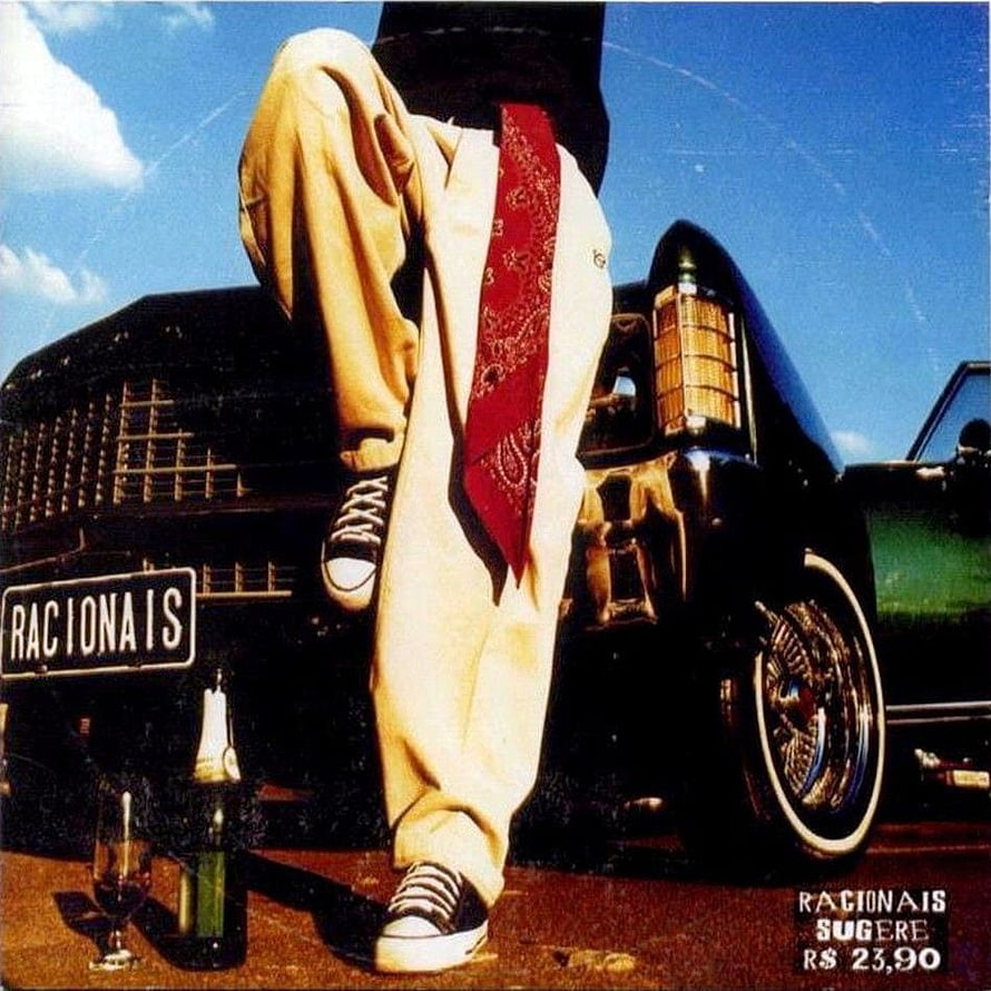 Racionais MC's Sugere Album Cover Art Featuring Vintage Car and Streetwear HD phone wallpaper