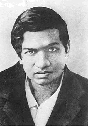 Srinivasa Ramanujan Vintage Black and White Portrait of the Legendary Mathematician HD phone wallpaper