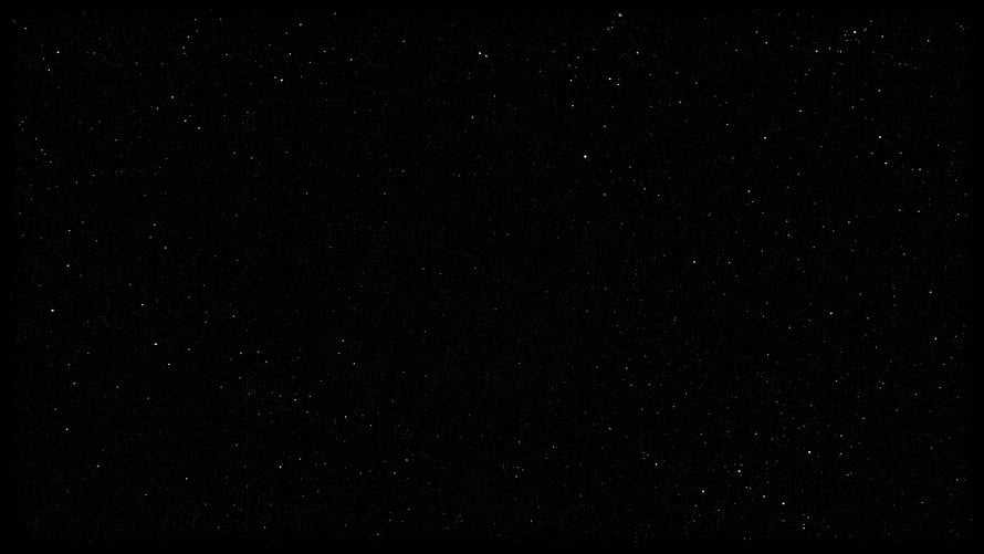 Minimalist Dark Starfield with Scattered White Stars on Black Background HD wallpaper