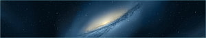 Milky Way Galaxy Panorama Across Deep Space With Scattered Stars HD wallpaper