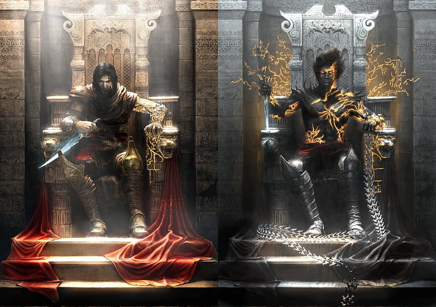 Prince of Persia The Two Thrones Dual Throne Concept Art HD wallpaper