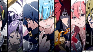 That Time I Got Reincarnated As A Slime Anime Character Group Portrait HD wallpaper