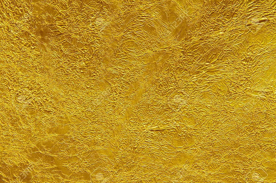 Crinkled Metallic Gold Foil Texture with Rugged Surface Details HD wallpaper