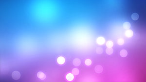 Vibrant Blue and Purple Gradient with Soft Bokeh Light Orbs HD wallpaper