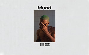Frank Ocean Blonde Album Cover Artwork HD wallpaper