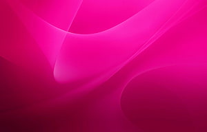 Abstract Pink Gradient with Soft Curved Geometric Shapes and Matte Finish HD wallpaper