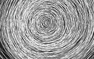 Monochromatic Spiral Line Art Abstract Geometric Pattern Background HD wallpaper