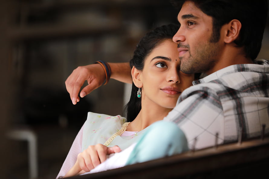 Adithya Varma and Female Co-Star in Intimate Romantic Scene HD wallpaper
