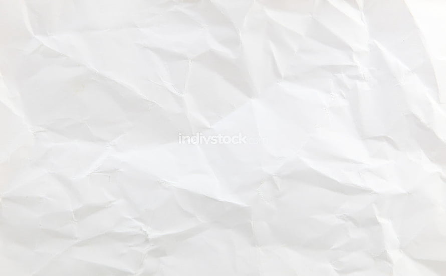 Crumpled White Paper Texture Background with Soft Folds and Creases HD wallpaper