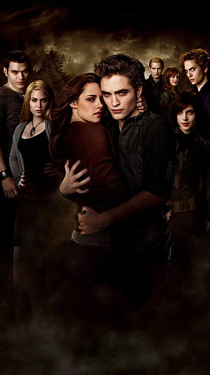The Twilight Saga New Moon Ensemble Cast Promotional Poster HD phone wallpaper
