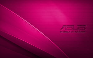 Asus In Search Of Incredible Abstract Magenta Wavy Background HD wallpaper