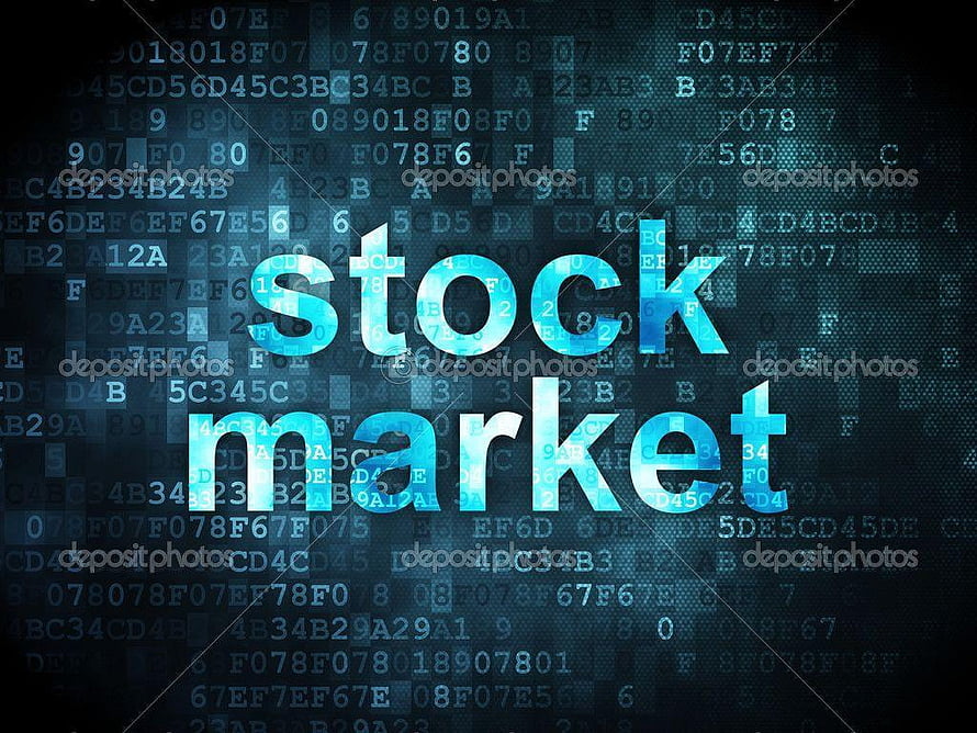 Stock Market Digital Typography with Hexadecimal Code Background HD wallpaper