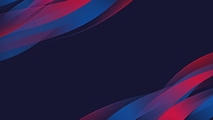 Abstract Flowing Ribbons in Red and Blue on Dark Navy Background HD wallpaper