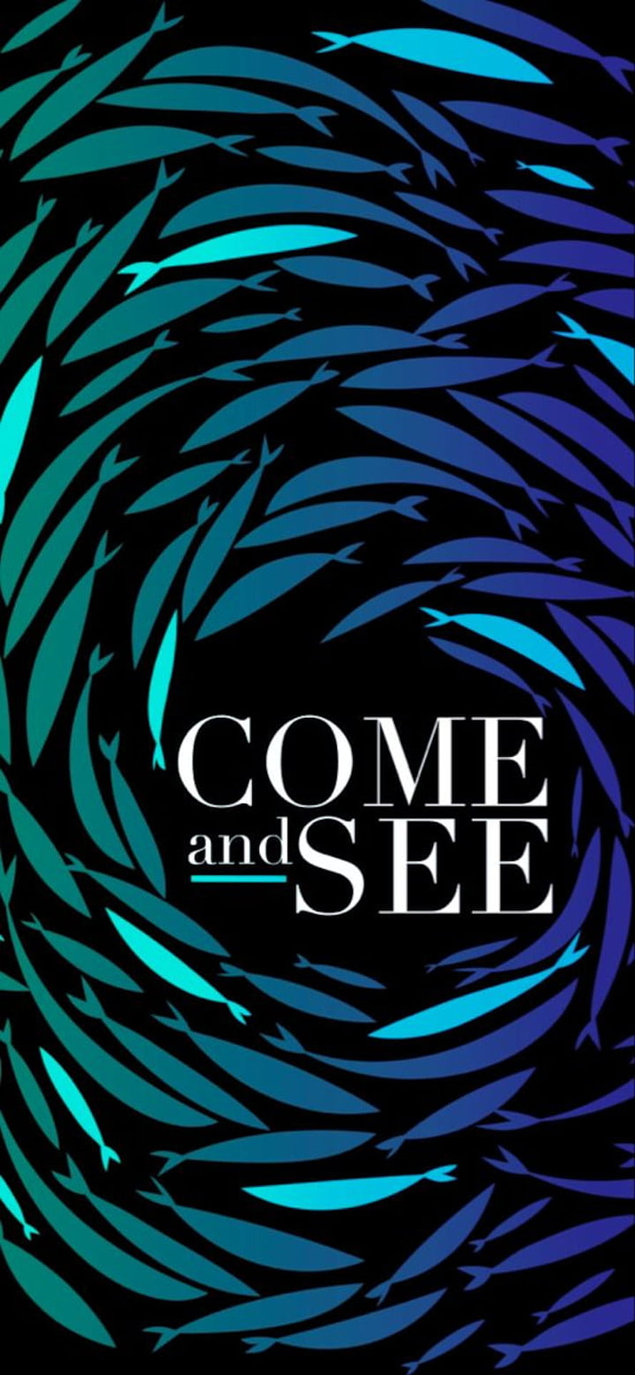 The Chosen Come and See Fish School Artwork HD phone wallpaper