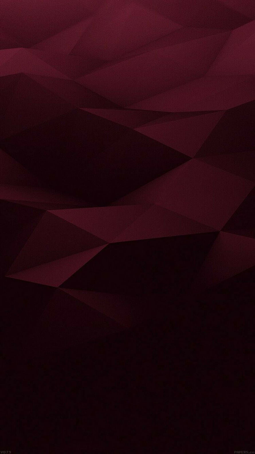 Dark Maroon Geometric Low Poly Abstract Background with Faceted Triangular Patterns HD phone wallpaper