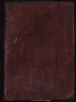 Antique Red Leather Book Cover with Faded Handwritten Inscription and Aged Texture HD phone wallpaper