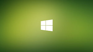 Windows 10 Anniversary Edition Green Gradient Desktop Background HD wallpaper