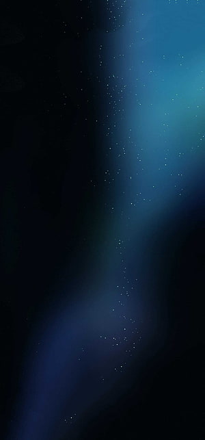 Deep Space Nebula with Scattered Stars and Blue Cosmic Light HD phone wallpaper