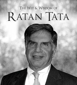 Ratan Tata Black and White Portrait with Formal Business Attire HD phone wallpaper