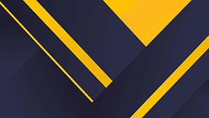 Abstract Geometric Design with Navy Blue and Yellow Diagonal Stripes HD wallpaper