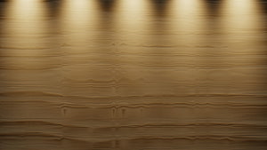 Warm Golden Wood Grain Texture with Soft Overhead Spotlight Illumination HD wallpaper