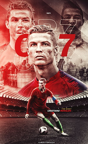 Cristiano Ronaldo Portugal National Team CR7 Soccer Poster HD phone wallpaper