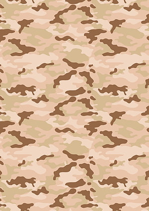 Desert Camouflage Pattern with Tan, Brown, and Beige Tones for Military Style Backgrounds HD phone wallpaper