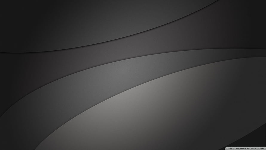 Sleek Dark Gray Abstract Curves Minimalist Background HD wallpaper