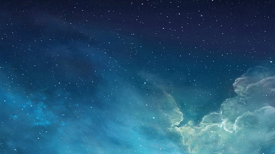Deep Space Nebula with Scattered Stars and Ethereal Cosmic Clouds HD wallpaper