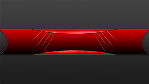 Sleek Red and Black Abstract Banner Design with Curved Geometric Lines HD wallpaper