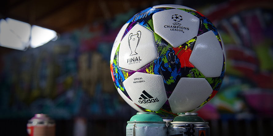 UEFA Champions League Final 2015 Adidas Football on Spray Cans HD wallpaper