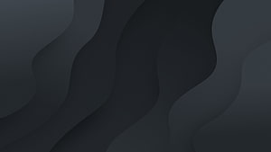 Dark Abstract Wavy Layered Background with Smooth Curved Shapes HD wallpaper