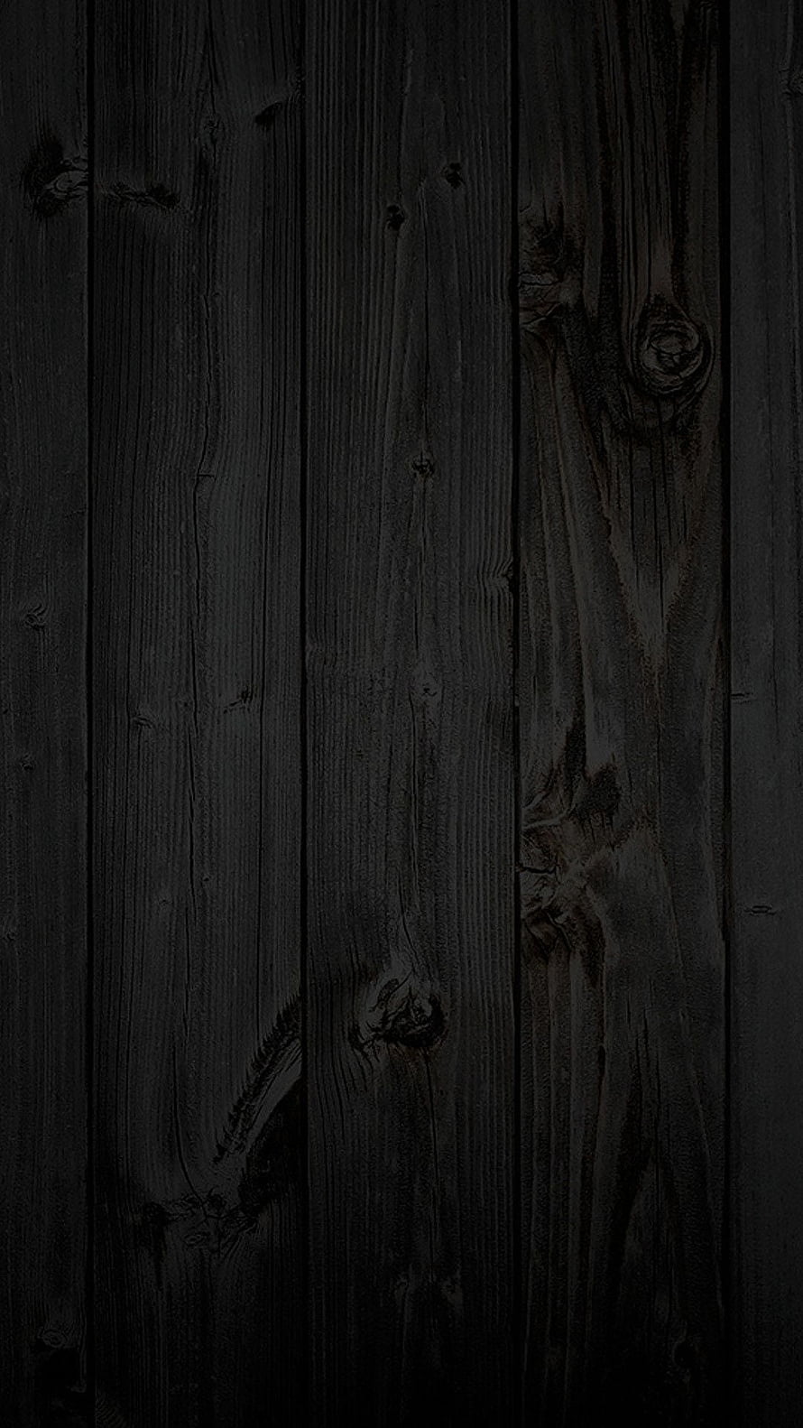 Dark Charred Wood Plank Texture with Natural Grain and Knots HD phone wallpaper