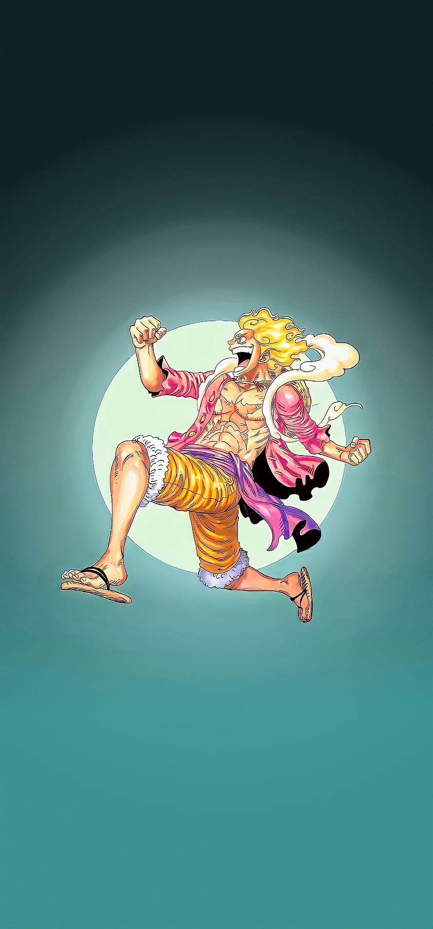 Monkey D. Luffy Gear 5 Anime Character Artwork HD phone wallpaper