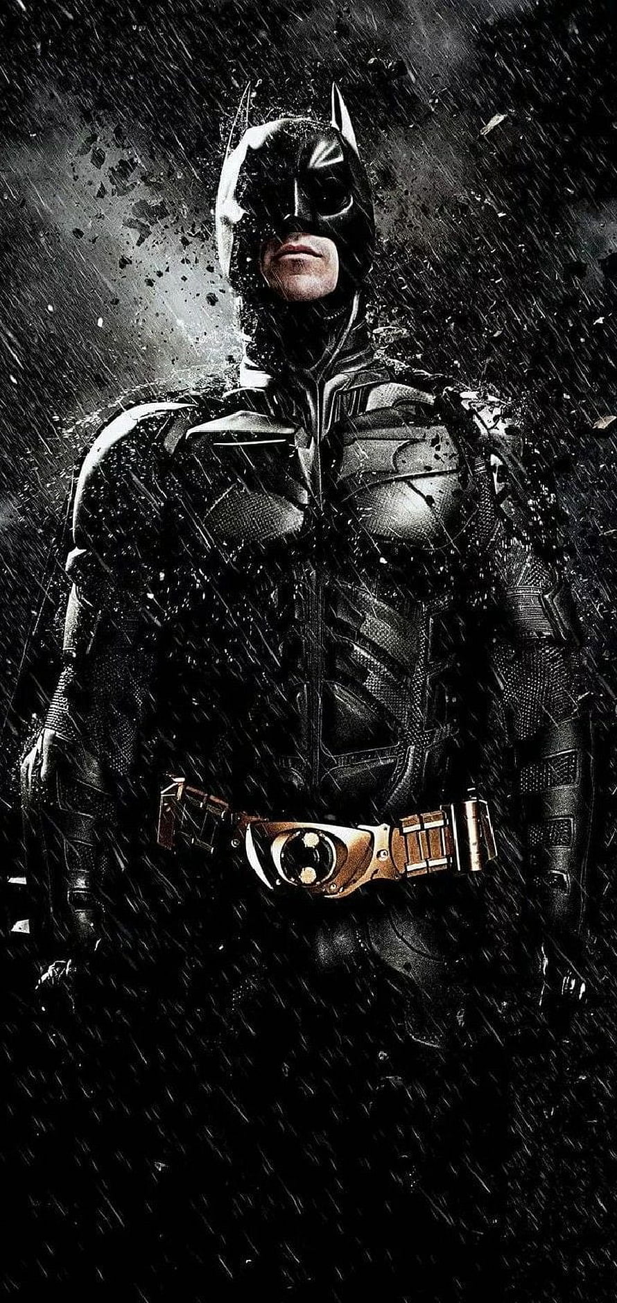 Christian Bale as Batman in The Dark Knight standing in heavy rain with dark armored suit and utility belt, batman#the dark Knight#christian bale#bale #batmanthe #dark #knightchristian in 2020. Dark knight , Batman , Batman HD phone wallpaper