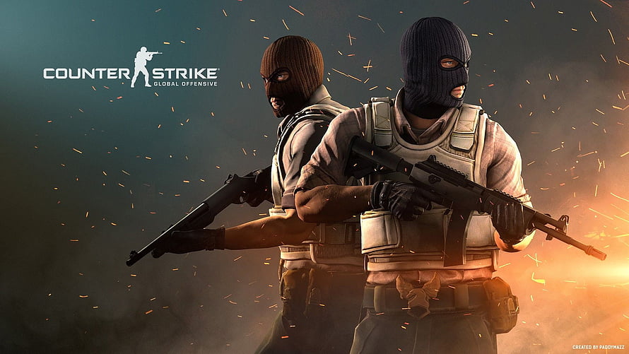 Counter-Strike Global Offensive Terrorist Operatives with Rifles in Combat HD wallpaper