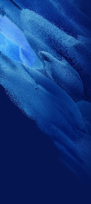 Abstract Blue Particle Flow with Dynamic Grain Texture and Deep Ocean Tones HD phone wallpaper