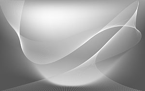 Elegant Gray Abstract Background with Flowing White Wireframe Ribbons and Soft Gradient Waves HD wallpaper