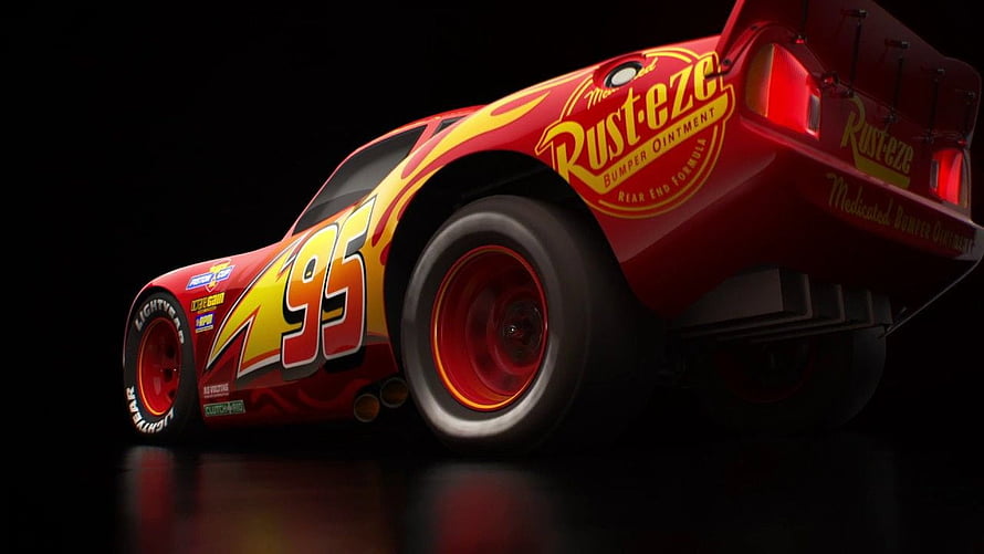 Lightning McQueen 95 Rust-eze Racing Car from Cars 3 Disney Pixar Animated Movie HD wallpaper