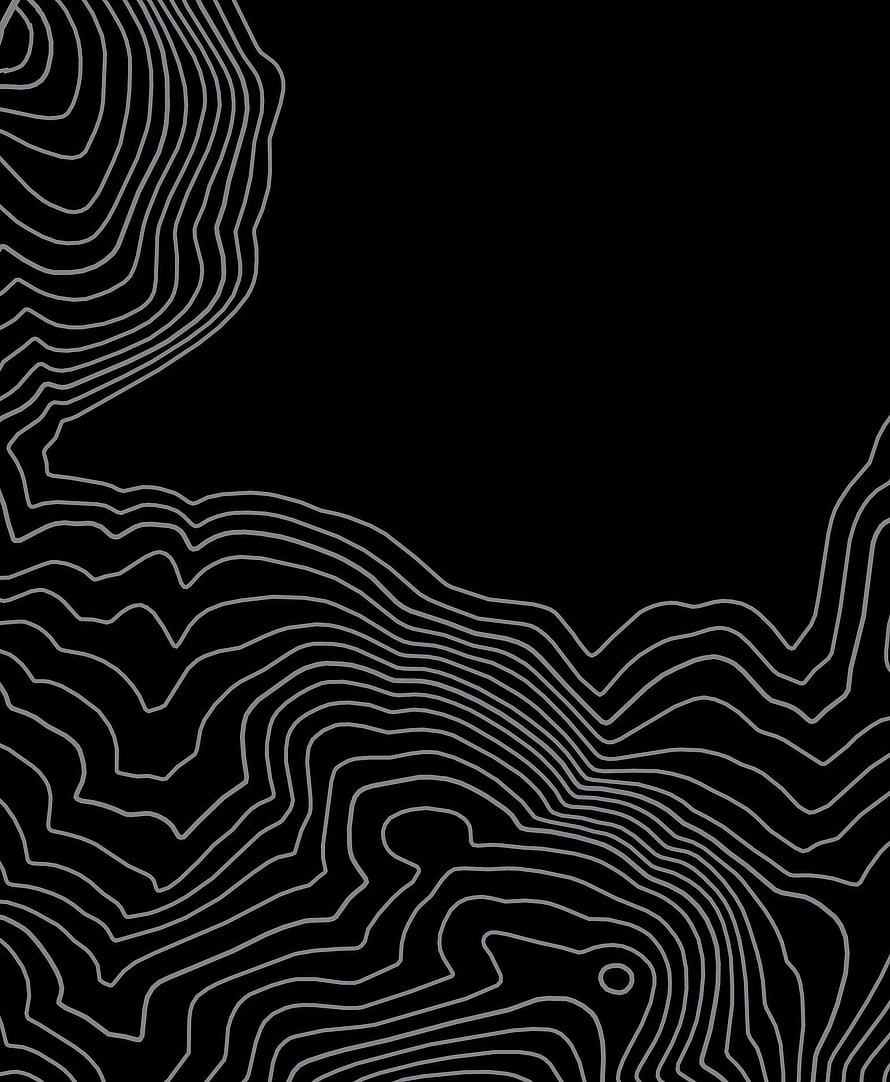 Minimalist Black and White Topographic Contour Line Abstract Pattern HD phone wallpaper