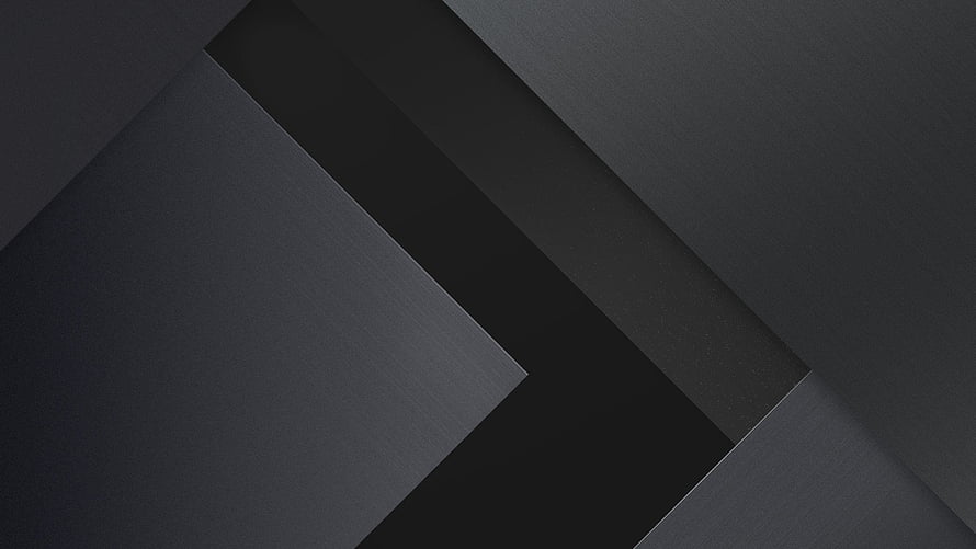 Dark Geometric Material Design Abstract Background with Layered Angular Shapes HD wallpaper
