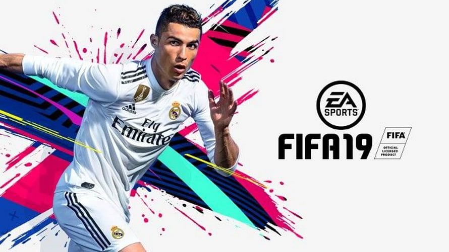 Cristiano Ronaldo in Real Madrid Kit for FIFA 19 EA Sports Cover Art HD wallpaper
