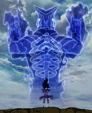 Madara Uchiha Perfect Susanoo Anime Wallpaper HD phone wallpaper