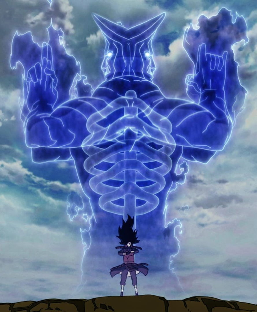 Madara Uchiha Perfect Susanoo Anime Wallpaper HD phone wallpaper